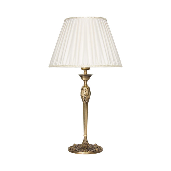 t4option0_0 | Nouveau Table Lamp White Cloth Shade Simona Ghidini 1849