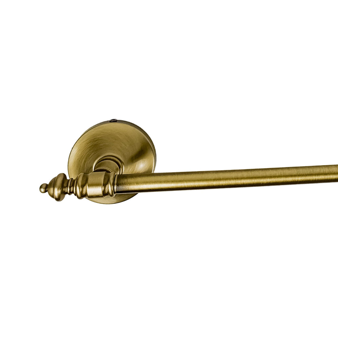 Old Fashioned Towel Holder For Wall Brass Olimpo Ghidini 1849