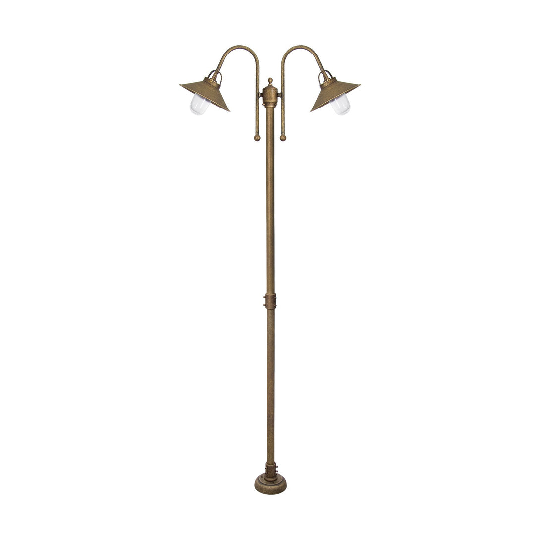 Outdoor Lights With Pole Antique Brass Giada Ghidini 1849