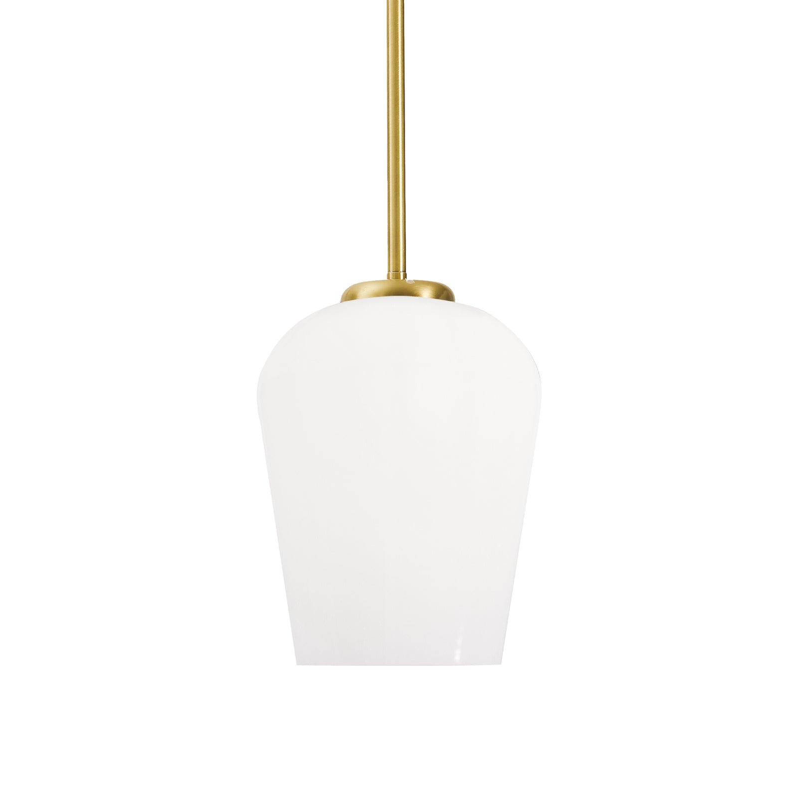 Pendant Light Glass Tulip Brass Adjustable Talis | Ghidini 1849