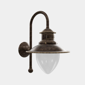 Brass Outdoor Wall Sconce Marine Style Amalfi by Ghidini 1849