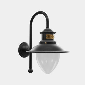 Brass Outdoor Wall Sconce Marine Style Amalfi by Ghidini 1849