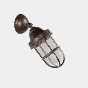 Adjustable Outdoor Wall Light Antique Brass Marine by Ghidini 1849