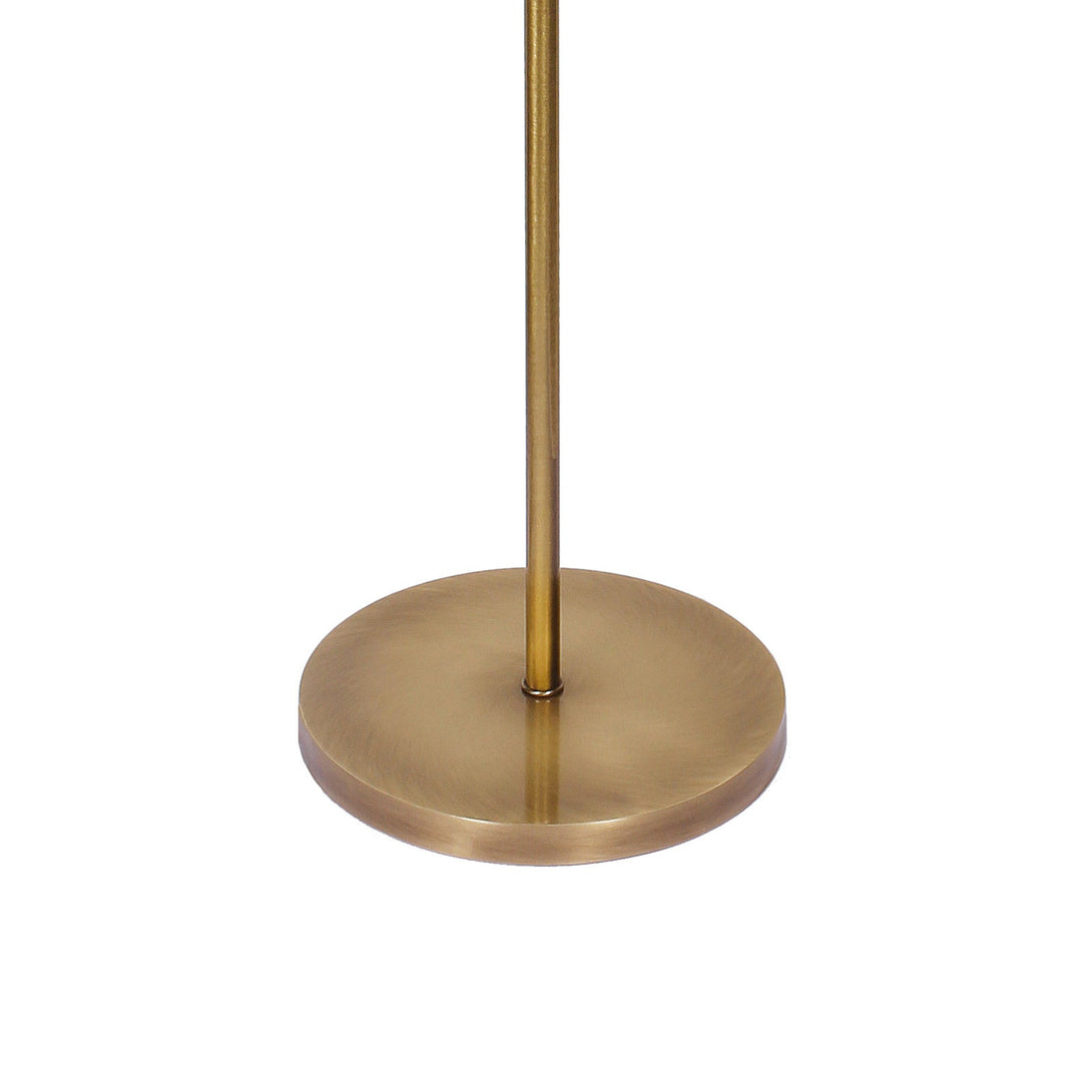 Retro Floor Lamp Real Brass Soft Light Ilizia Ghidini 1849