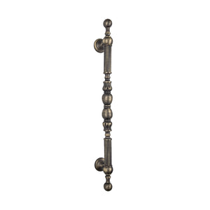 Retro Pull Handle with Solid Ornated Brass | Ghidini 1849