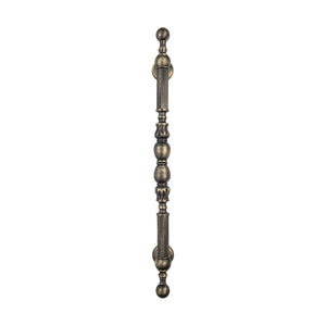 Retro Pull Handle with Solid Ornated Brass | Ghidini 1849