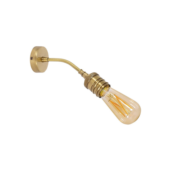t4option0_0 | Retro Wall Lamp Real Brass Vintage Led Edison Ghidini 1849