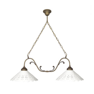 t4option0_0 | Rustic Pendant Light With Ceramic Shades Ghidini 1849