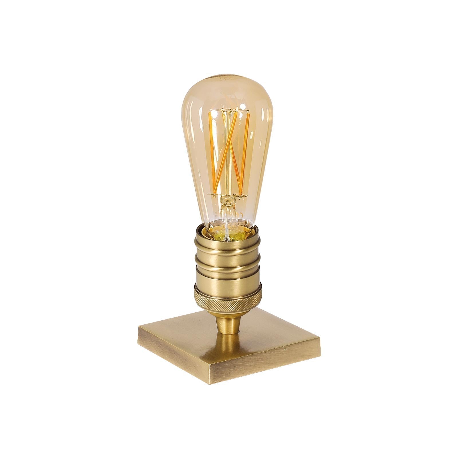 Small Table Lamp Bedroom Solid Brass Vesta | Ghidini 1849