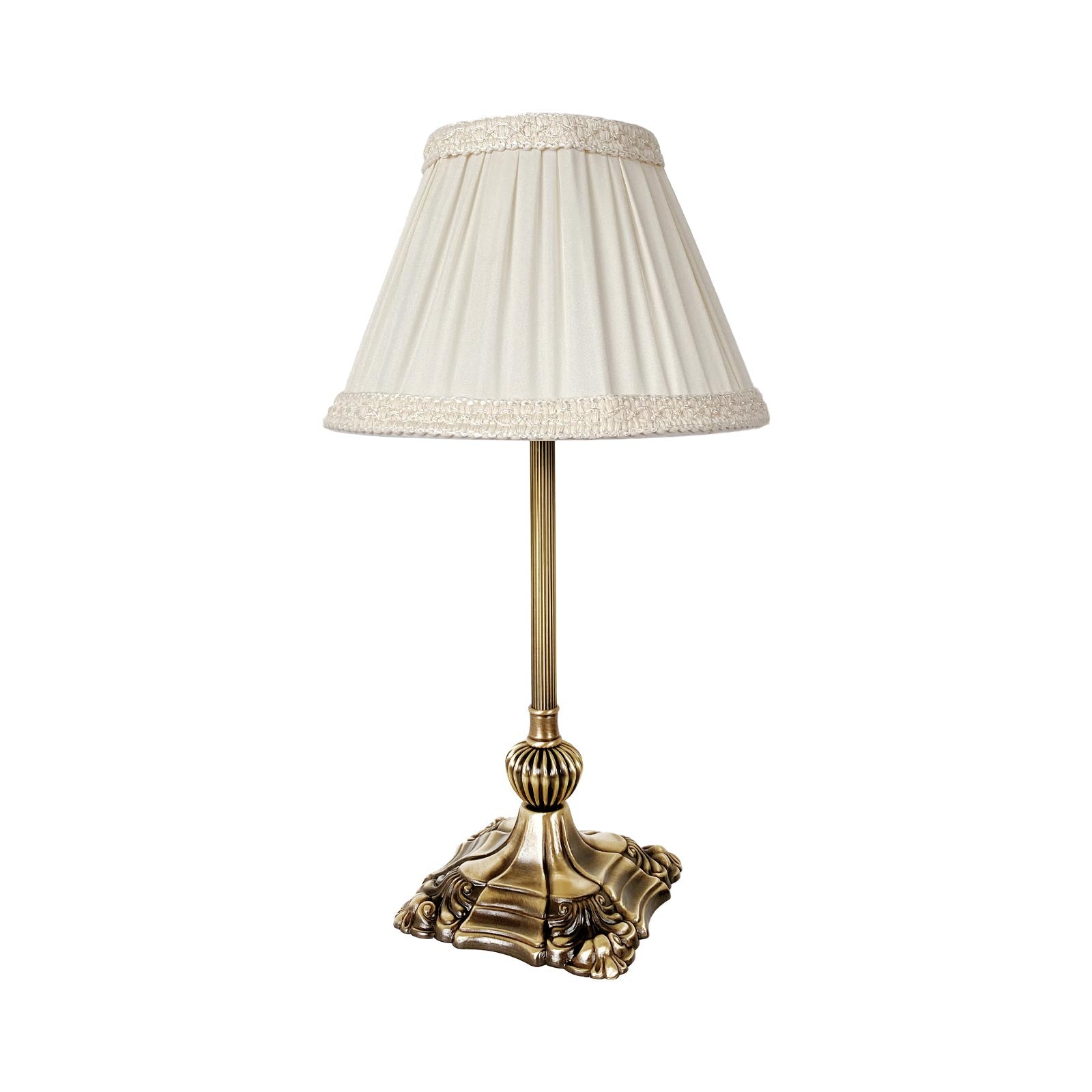 Table Lamp Art Nouveau Real Brass Premium Design | Ghidini 1849