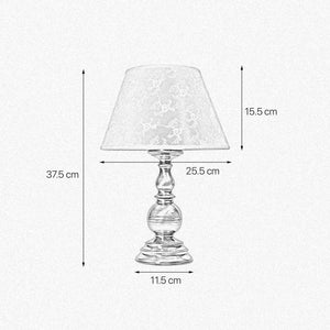 Table Lamp Design Classic White Shade Fiammingo | Ghidini 1849