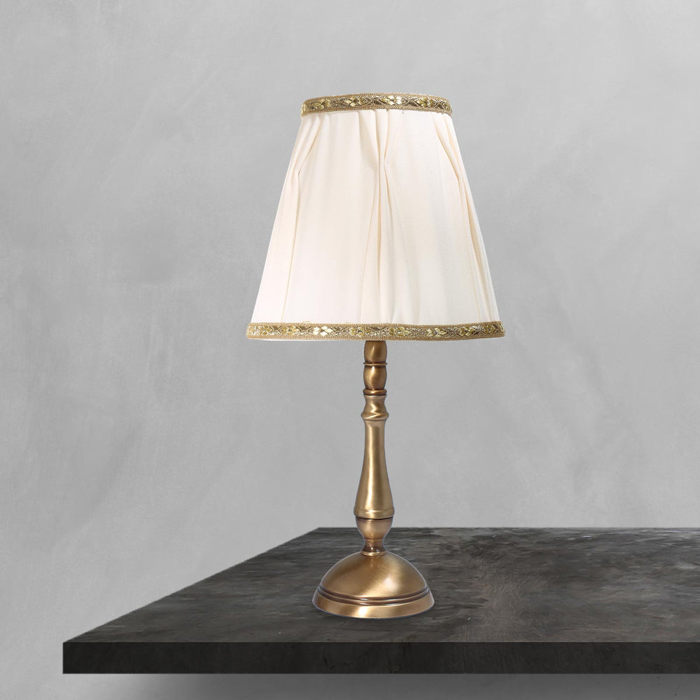 Small Brass Table Lamp