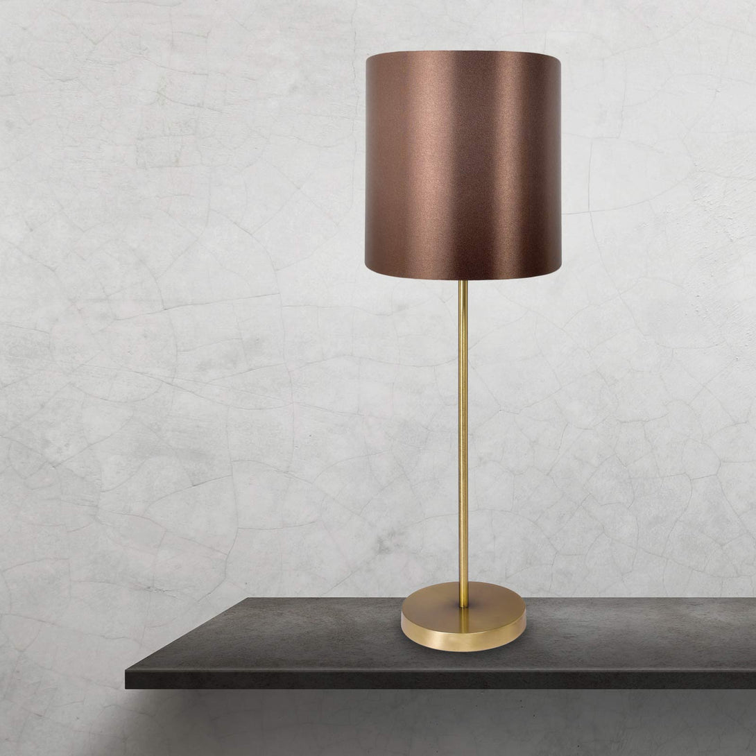 Tall Table Lamp For Living Room Brass Bronze Ilizia Ghidini 1849