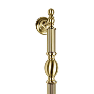 Vintage Brass Pull Handle Classic Art Deco | Ghidini 1849