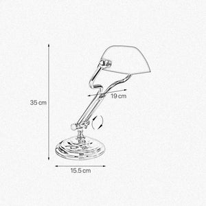 t4option0_0 | Vintage Library Desk Lamp Brass Small Version Ghidini 1849