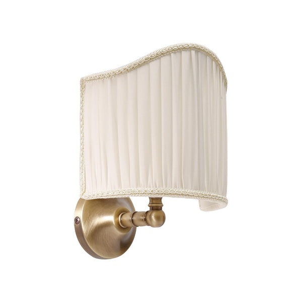 t4option0_0 | Wall Sconce With Fabric Shade Classic Italian Ghidini 1849