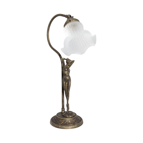 t4option0_0 | Woman Figurine Lamp Antique Brass Adjustable Donne Ghidini 1849